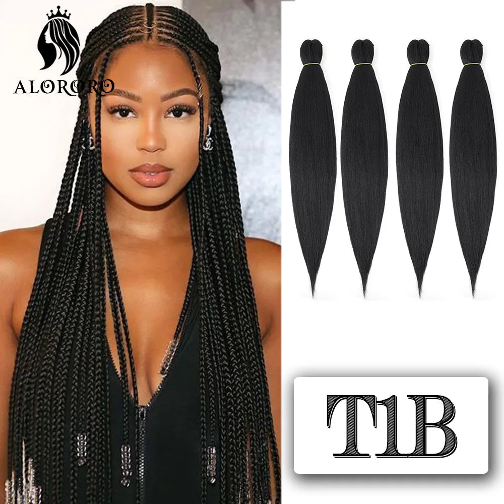 30/42/48 Inch Yaki Synthetic Jumbo Braiding Hair
