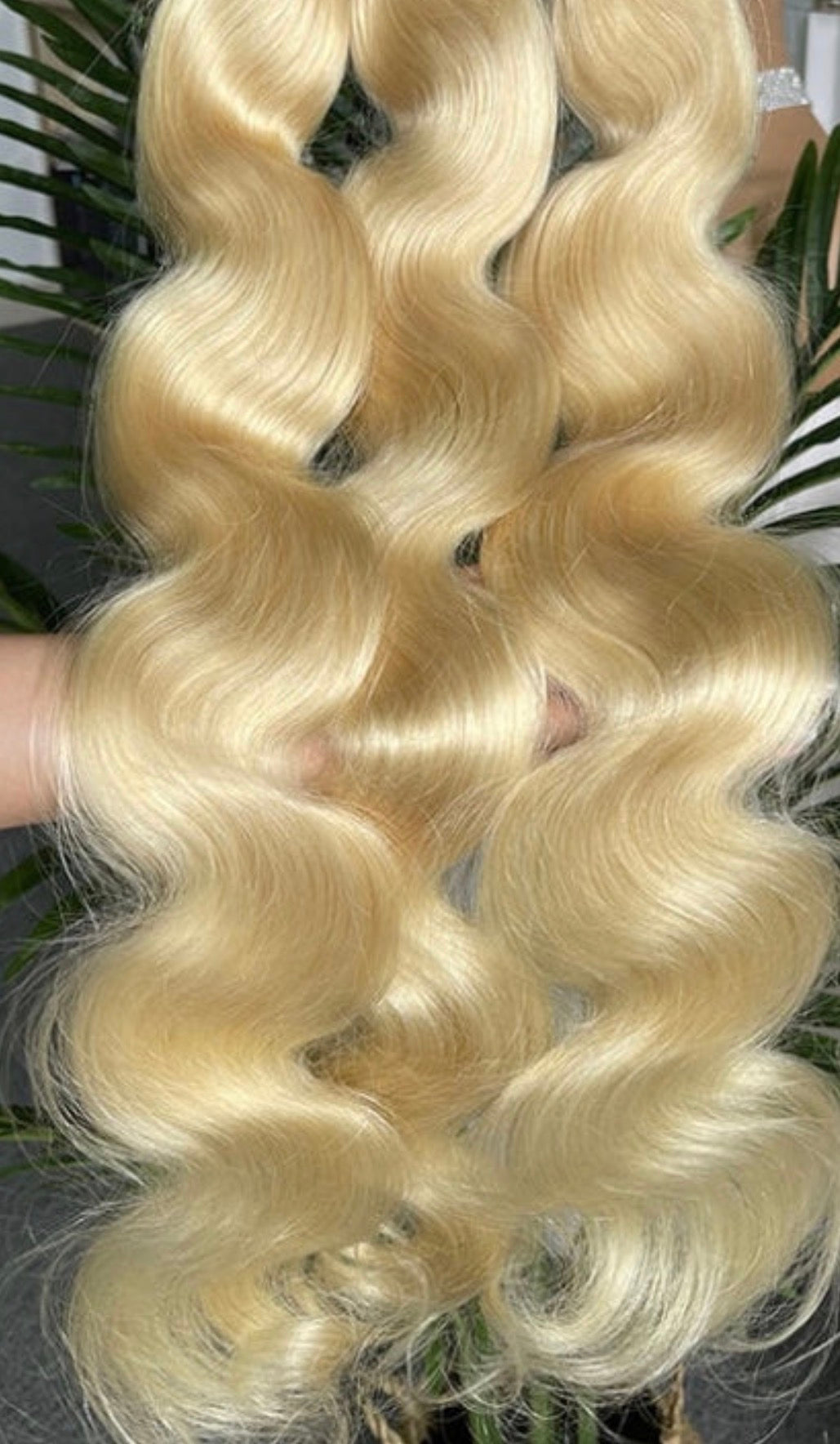 2Trendy 613 Blonde Color Body Wave Brazilian Remy Human Hair Bundles