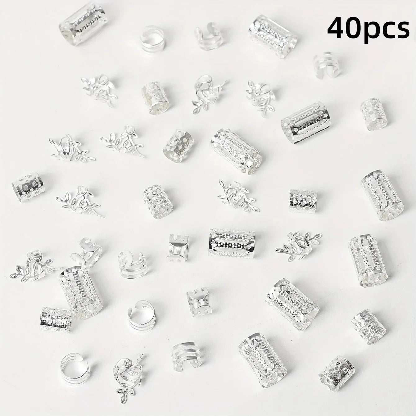 40PCS/Set Elegant Hair Jewelry For Braids