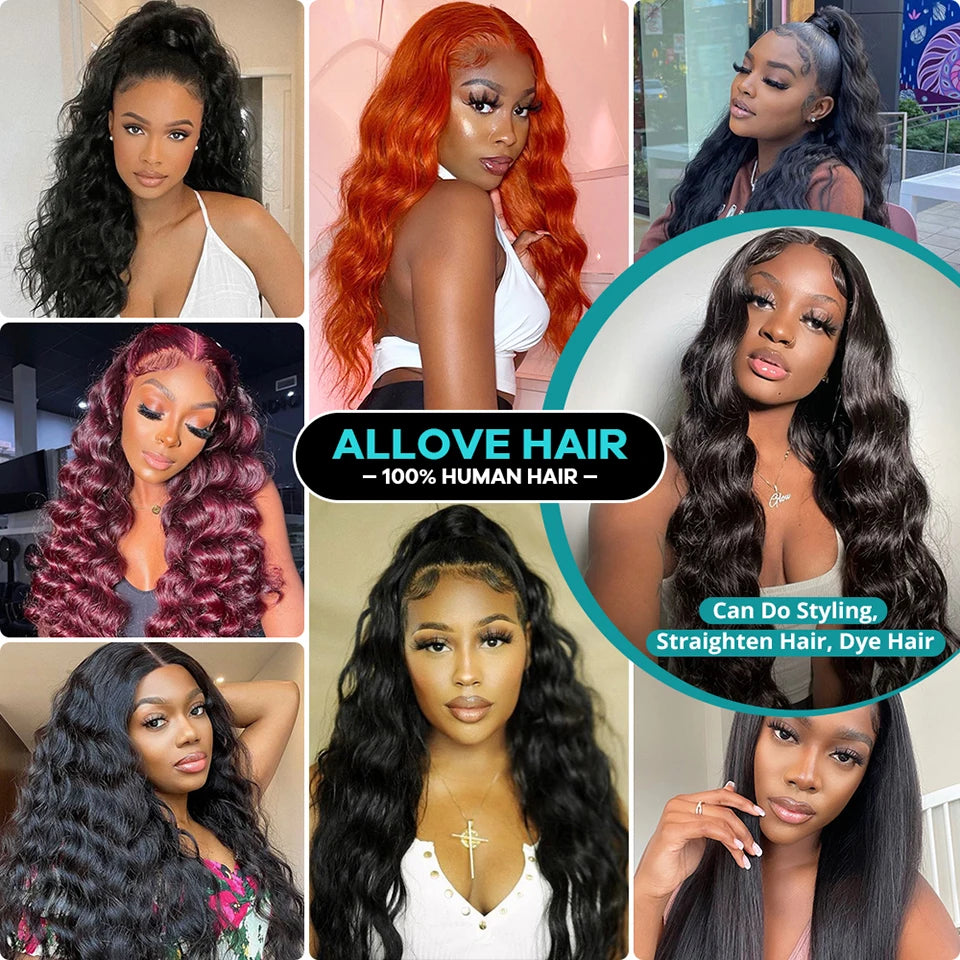 Loose Deep Wave V Part Human Hair Wig