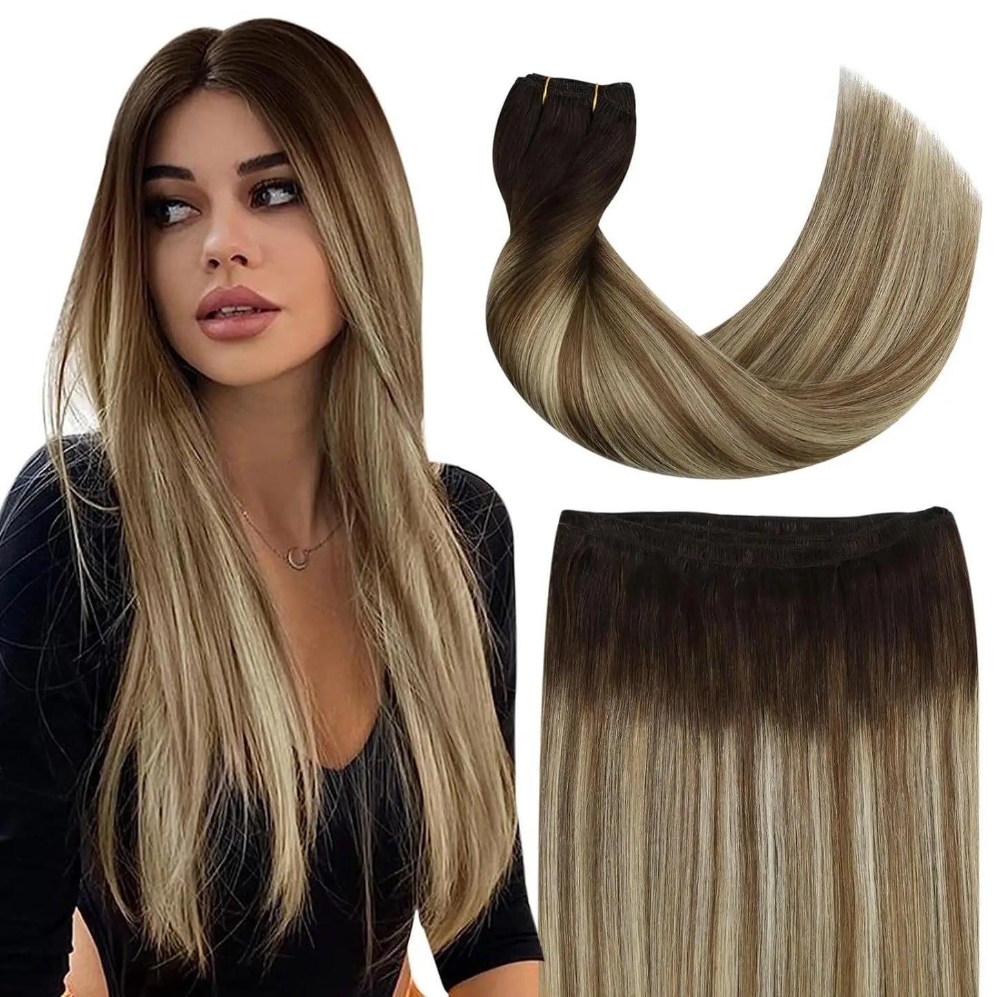 Straight Remy Human Hair Bundles