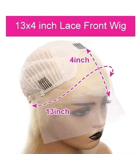 Blonde Body Wave - HD Lace Frontal Human Hair Glueless Wig