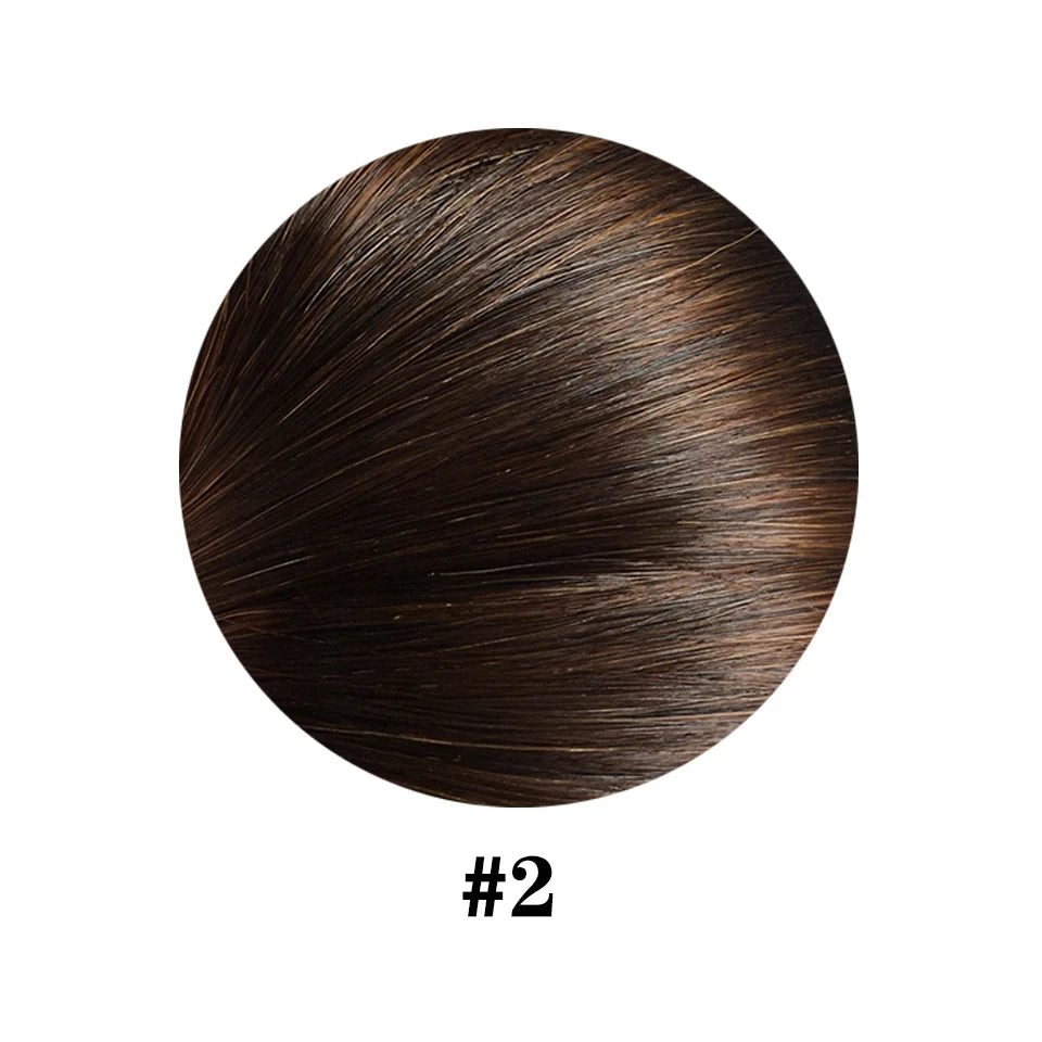 Straight 8pc Clip - In Human Hair Extensions - Various Colors Available