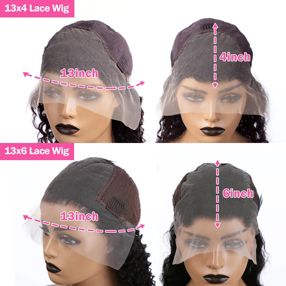 Curly Deep Loose Wave HD Lace Front Wig