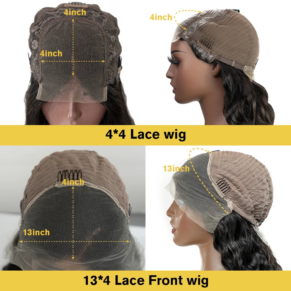 Honey Blonde Body Wave - HD Transparent Lace Frontal Glueless Human Hair Wig