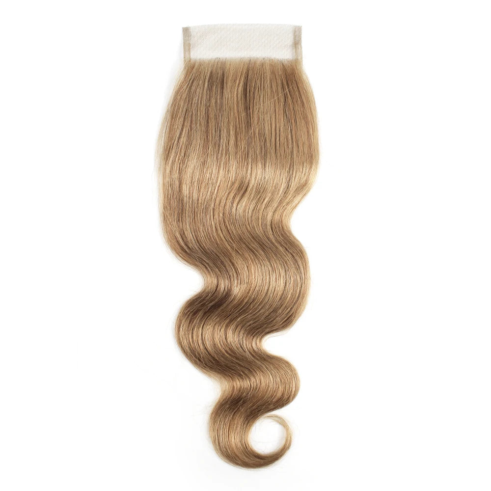 Remy Hair Pre Plucked Swiss Lace 4X4 Lace Straight Transparent Closure
