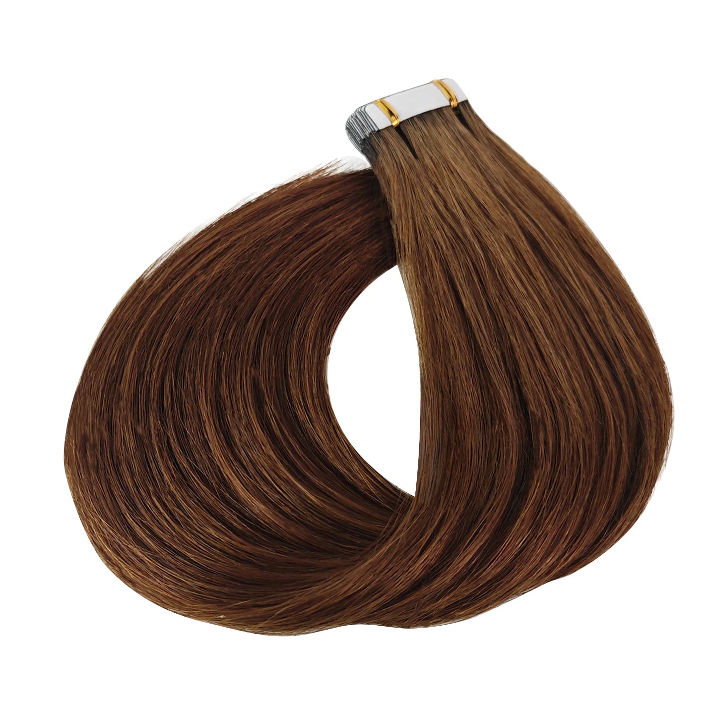 Straight Skin Weft Adhesive Invisible 100% Real Human Hair Tape-Ins