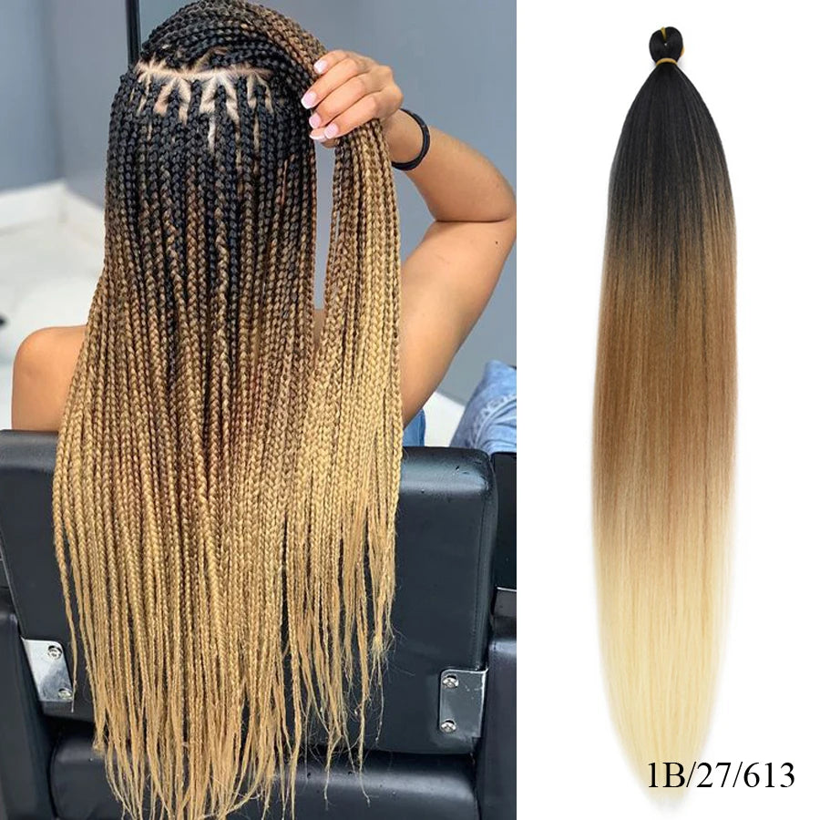 Refined Hair Pre stretched EZ Braid Synthetic - Various Colors Available
