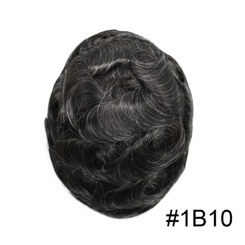 Human Hair Prosthesis Toupee/Hair Replacement Systems Large Sizes (8X11 & 9X11) 130% Density 6" - Various Options Available