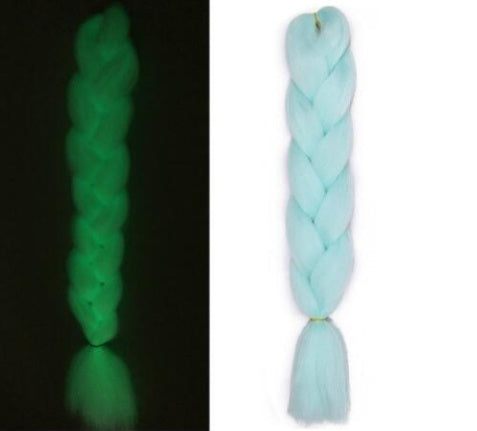 Star Fashion Luminous Synthetic Braiding Hair