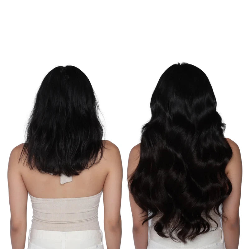 Straight Brazilian 100% Unprocessed Virgin Human Hair Clip-Ins
