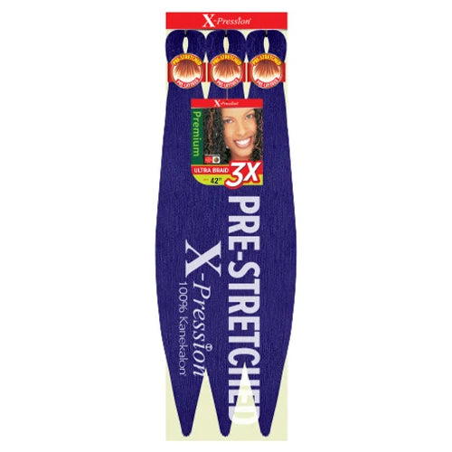 X-Pression Pre Stretched Braid 42" Ultra Lightweight - Various Colors Available
