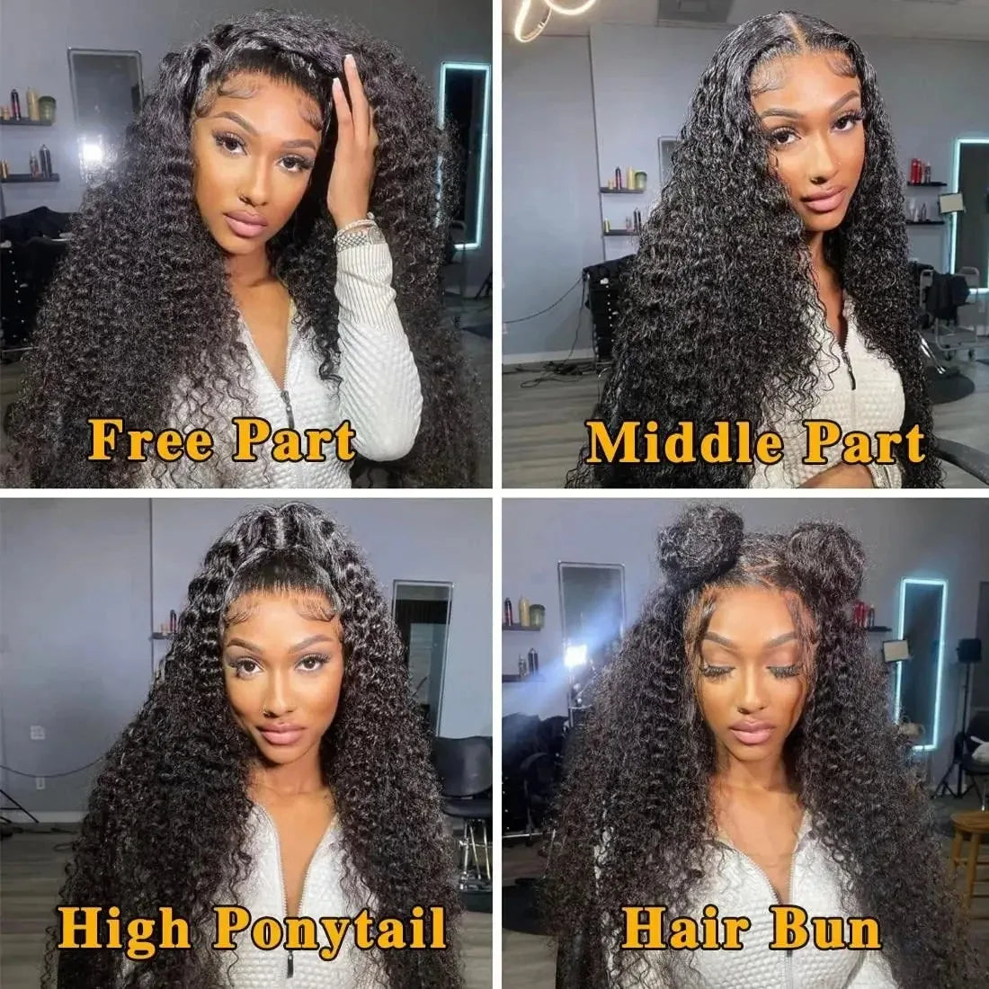 Loose Deep Wave Curl - HD Lace Glueless Human Hair Ready To Wear Wig