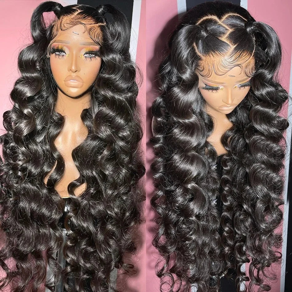 Curly Deep Loose Wave HD Lace Front Wig