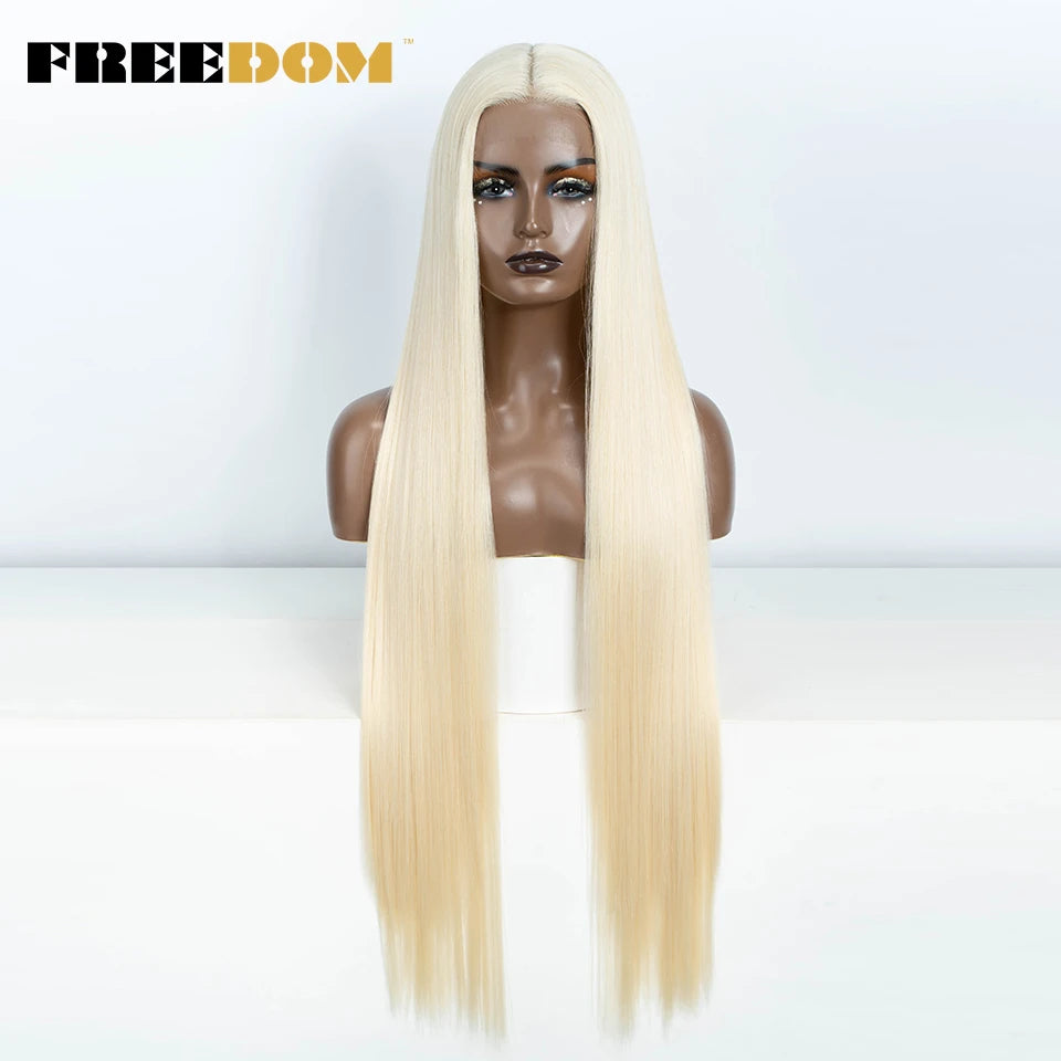 Straight Synthetic Lace Front Wigs - Various Colors Available
