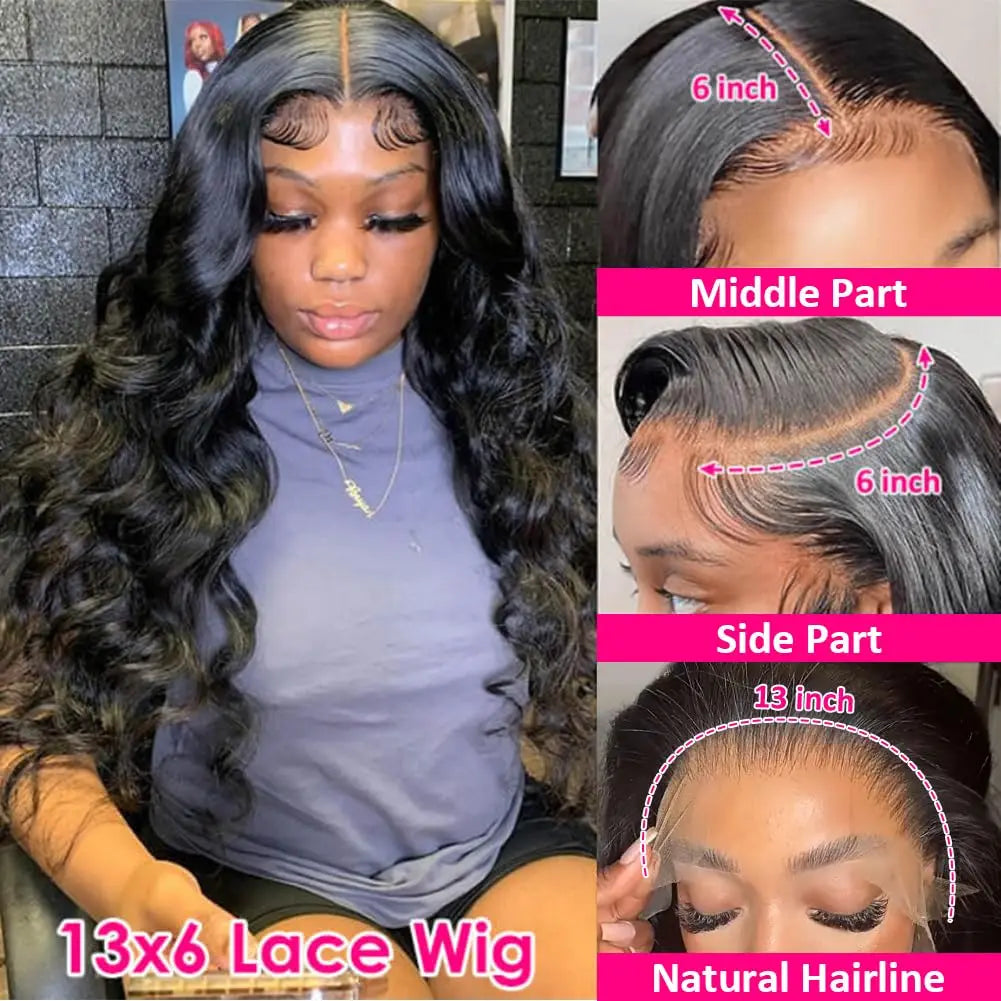Body Wave - HD Lace Frontal Human Hair Wig