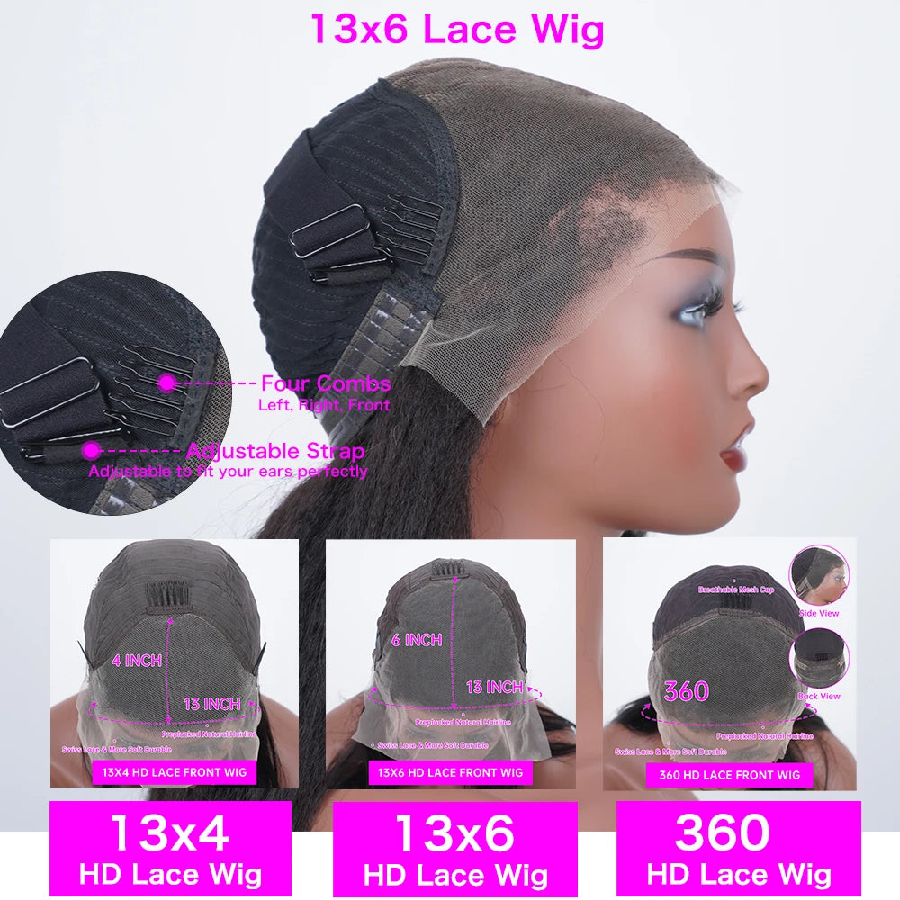 Loose Deep Wave - HD Lace Frontal Human Hair Wig