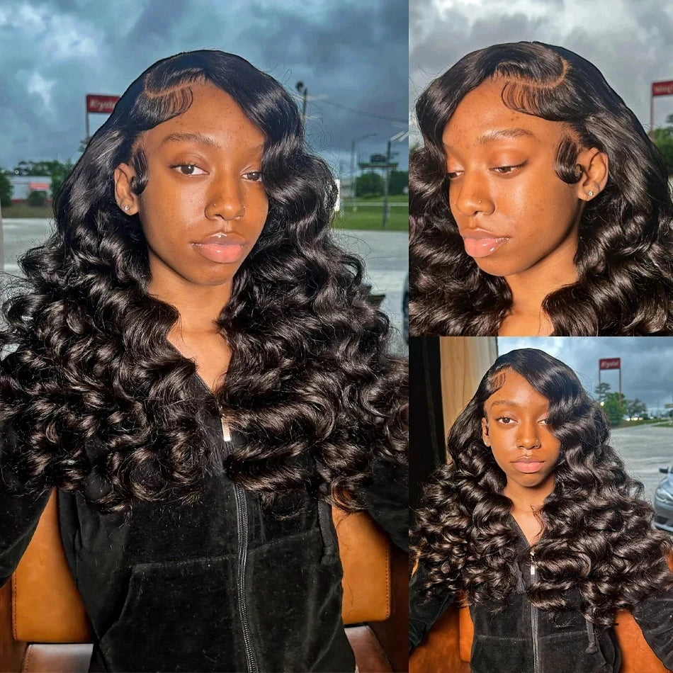 Curly Deep Loose Wave HD Lace Front Wig