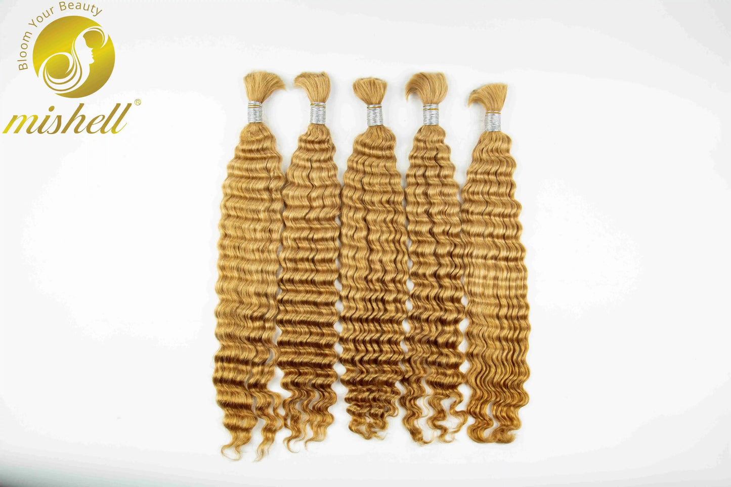 Deep Wave Highlight Ombre Human Hair For Braiding