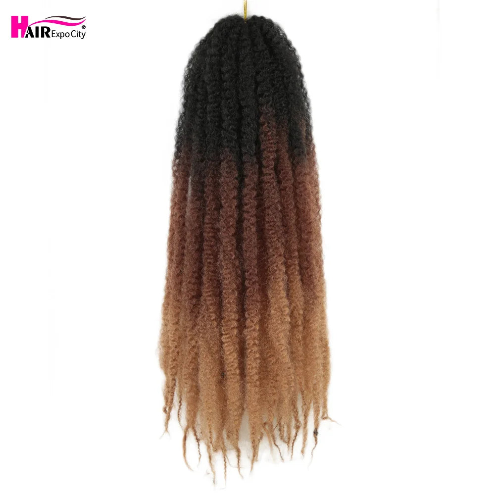 Marley Twist Crochet Synthetic Hair - Various Colors Available