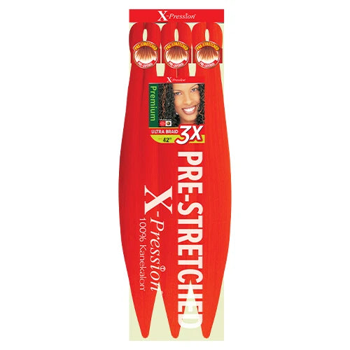 X-Pression Pre Stretched Braid 42" Ultra Lightweight - Various Colors Available