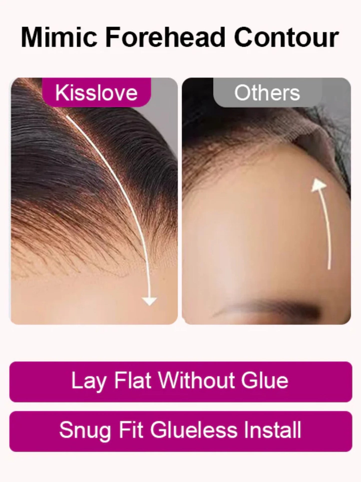 Ombre/Highlight Loose Body Wave - Glueless Human Hair Wig