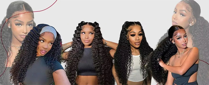 Deep Wave Brazilian Human Hair Clip Ins