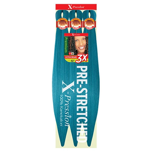 X-Pression Pre Stretched Braid 42" Ultra Lightweight - Various Colors Available