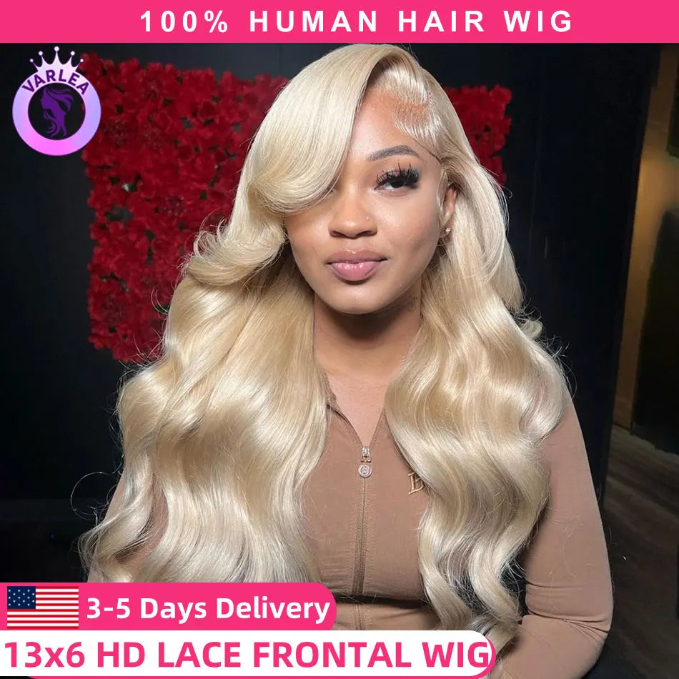 Blonde Body Wave - HD Lace Frontal Human Hair Wig