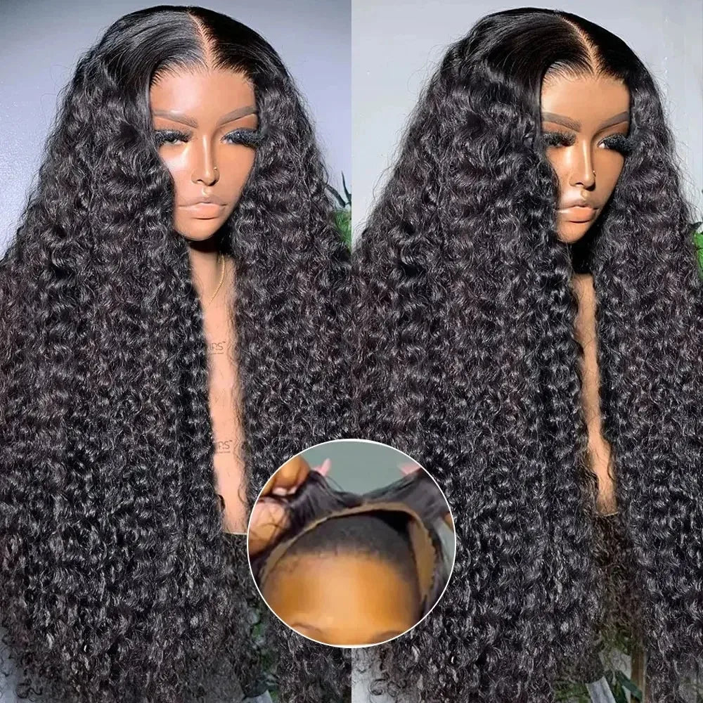 Loose Deep Wave Curl - HD Lace Glueless Human Hair Ready To Wear Wig