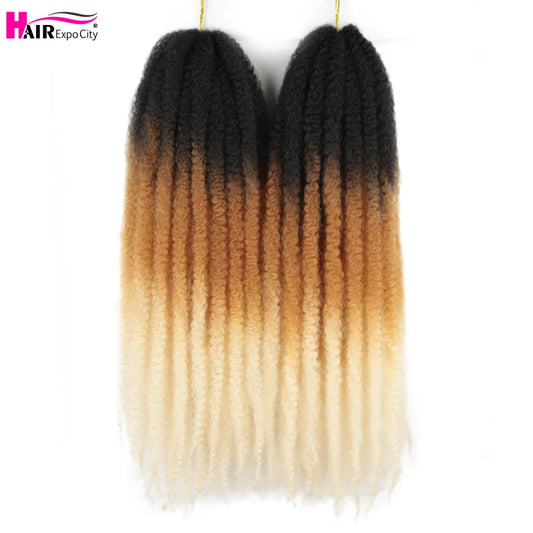 Marley Twist Crochet Synthetic Hair - Various Colors Available