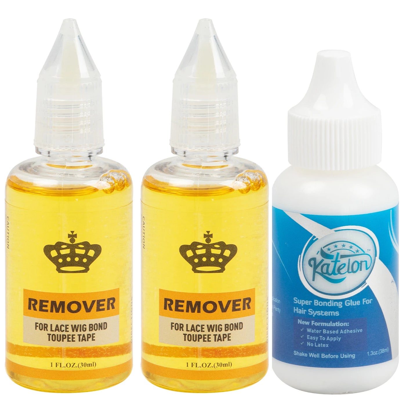 5PCS C-22 Solvent By Walker Tape Adhesive Remover for Toupee and Lace Wigs - Other Glue & Removal Options Available
