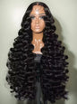 2Trendy Loose Wave Glueless Human Hair Wigs - 4x4 Pre-plucked Lace Closure