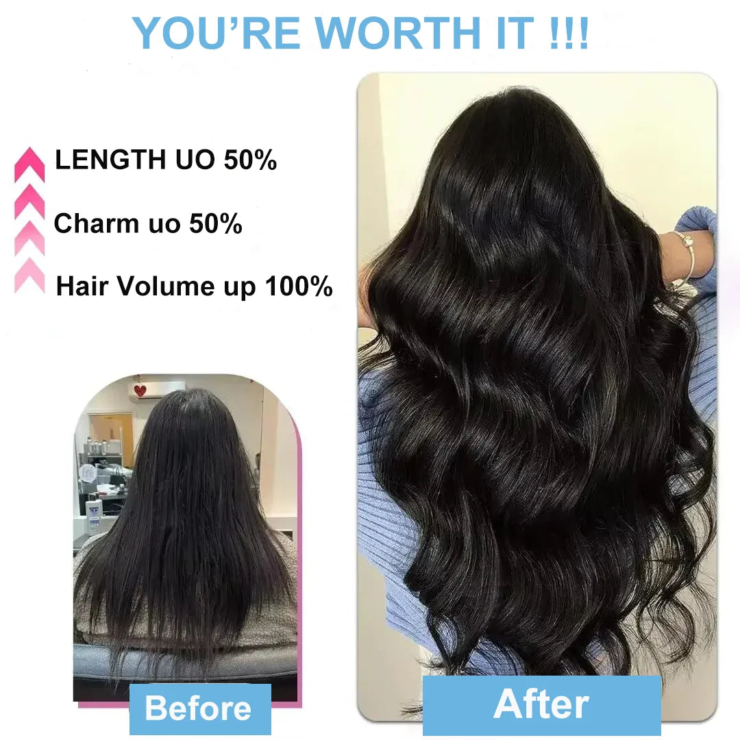 Yaki Remy Straight 100% Human Hair Clip Ins