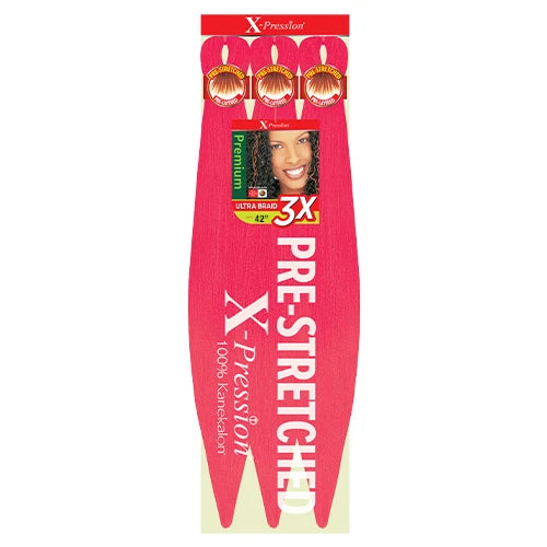 X-Pression Pre Stretched Braid 42" Ultra Lightweight - Various Colors Available