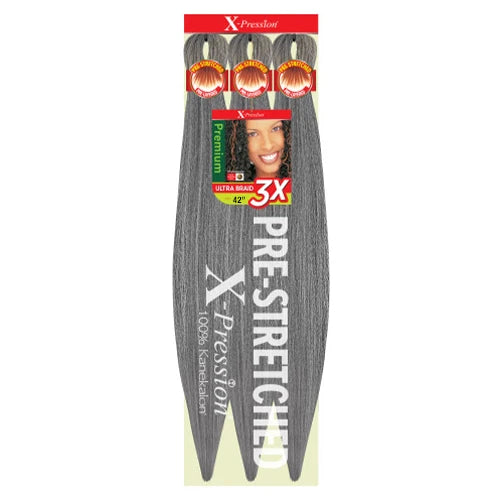 X-Pression Pre Stretched Braid 42" Ultra Lightweight - Various Colors Available