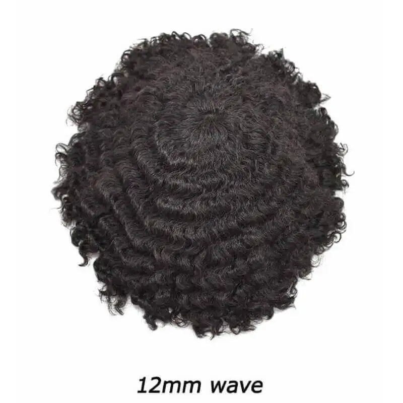 Hair Replacement System (Toupee) Human Hair Fine Mono NPU - Hair Pattern Variations Available