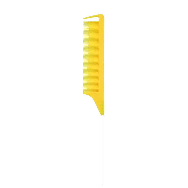 Pro Pointed Tail Hair Styling Anti-static Comb Hair Brush Steel Needle Pin Rat Tail Combs Sets