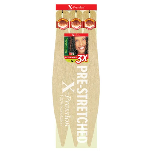 X-Pression Pre Stretched Braid 42" Ultra Lightweight - Various Colors Available