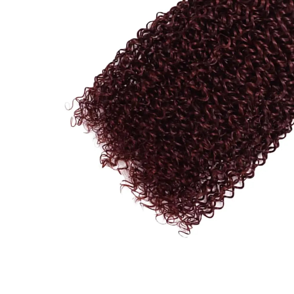 Deep Wave Burgundy 99J Unprocessed Brazilian Virgin Human Hair Bundles