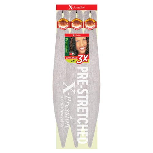 X-Pression Pre Stretched Braid 42" Ultra Lightweight - Various Colors Available
