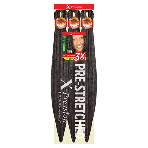 X-Pression Pre Stretched Braid 42" Ultra Lightweight - Various Colors Available