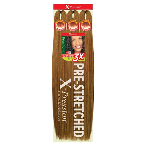 X-Pression Pre Stretched Braid 42" Ultra Lightweight - Various Colors Available