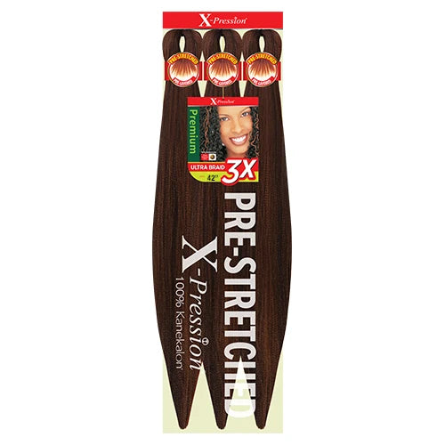 X-Pression Pre Stretched Braid 42" Ultra Lightweight - Various Colors Available