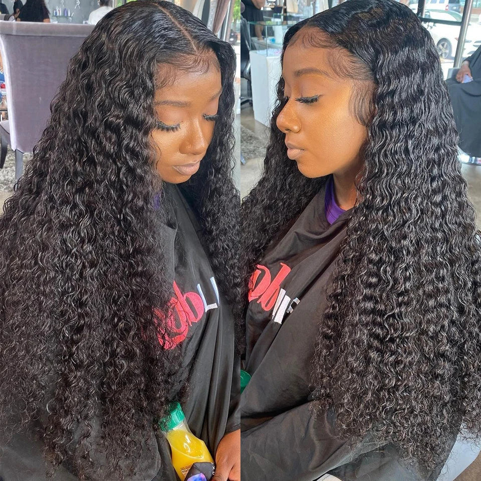 Kinky Curly Hair Raw Indian Hair Bundles In Natural Color