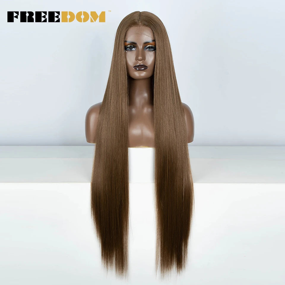 Straight Synthetic Lace Front Wigs - Various Colors Available