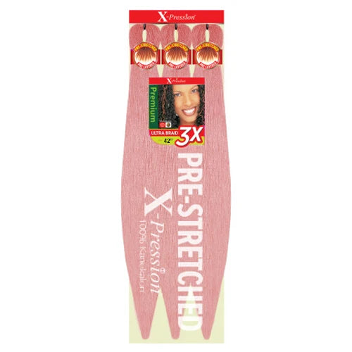 X-Pression Pre Stretched Braid 42" Ultra Lightweight - Various Colors Available