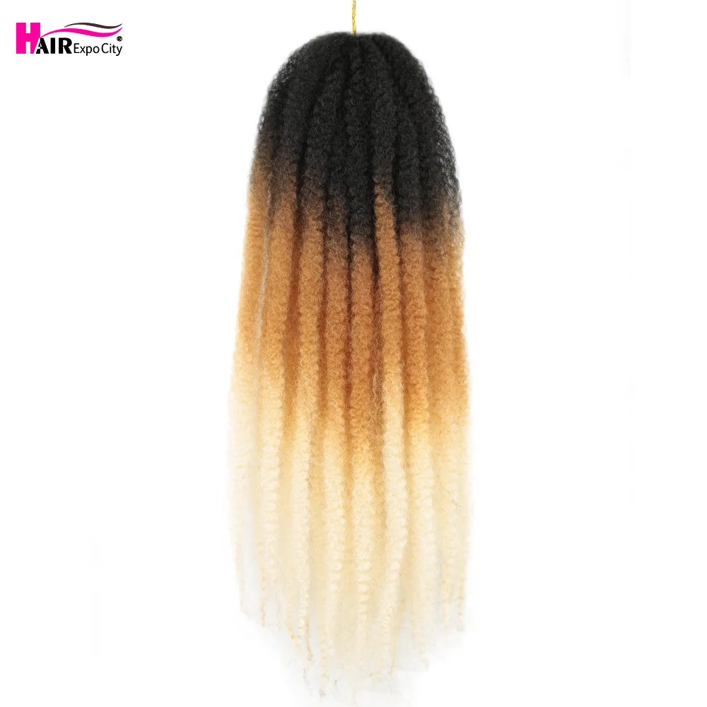 Marley Twist Crochet Synthetic Hair - Various Colors Available