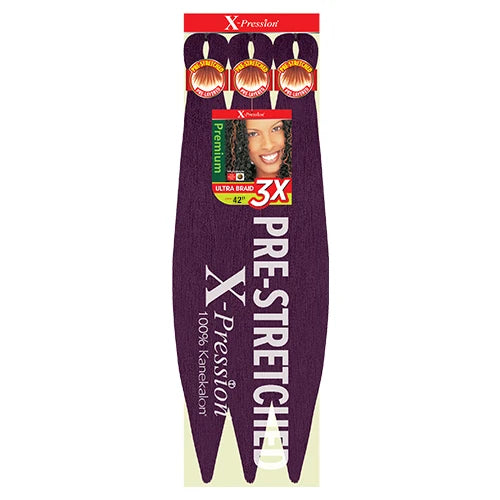 X-Pression Pre Stretched Braid 42" Ultra Lightweight - Various Colors Available