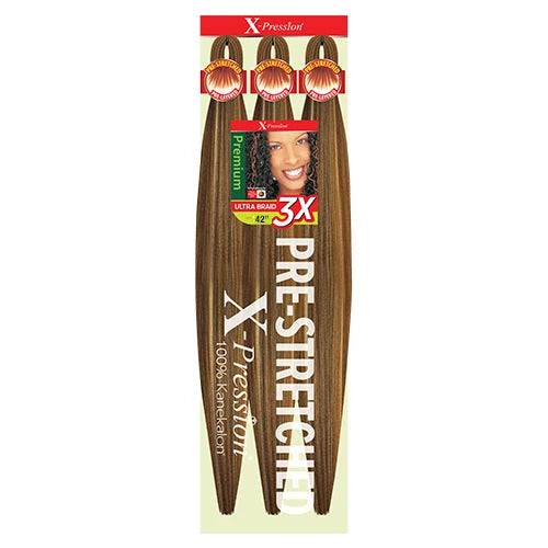 X-Pression Pre Stretched Braid 42" Ultra Lightweight - Various Colors Available